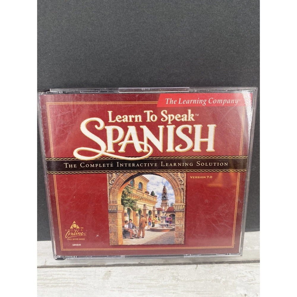 Learn to Speak Spanish 7.0 Three CD Set by The Learning Company